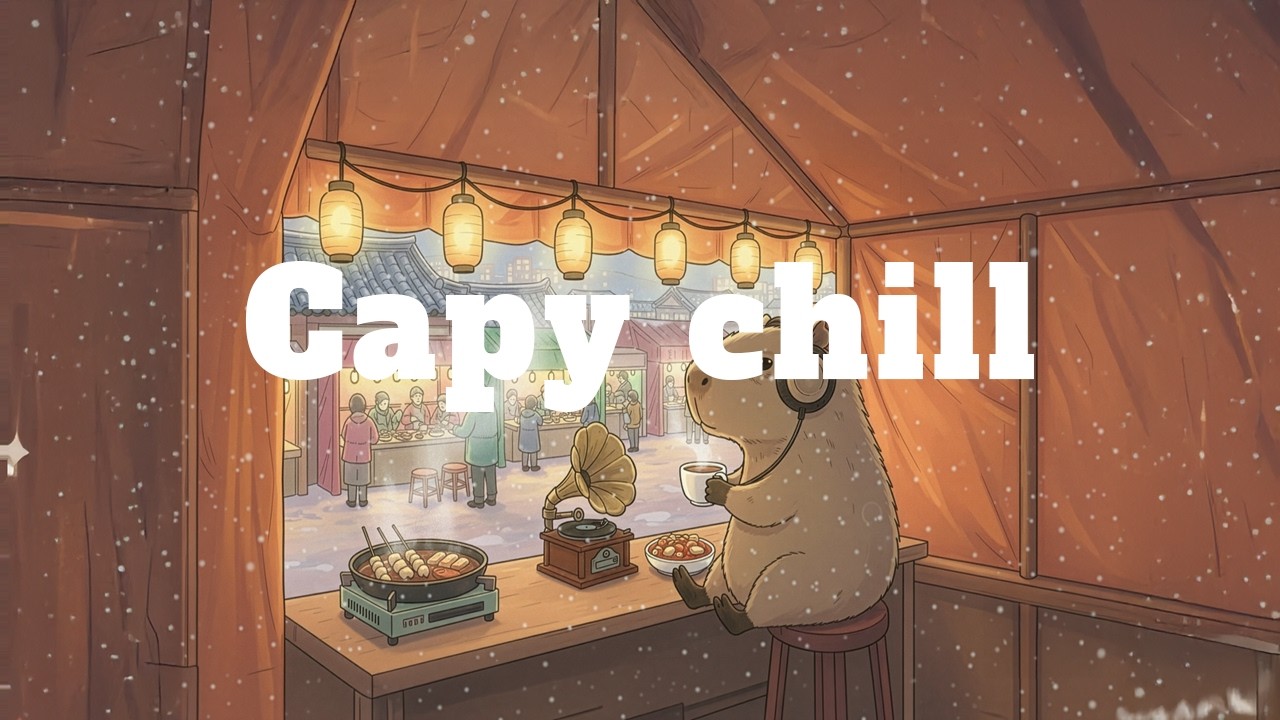 𝐏𝐥𝐚𝐲𝐥𝐢𝐬𝐭 🎧 Winter Pojangmacha Nights | Cozy Korean Lofi