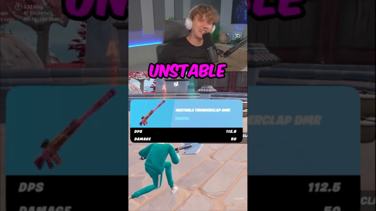 Fortnite's New UNSTABLE SNIPER..👀#fortnite #fortnitebattleroyale #fortniteclips #fortniteshorts #fy