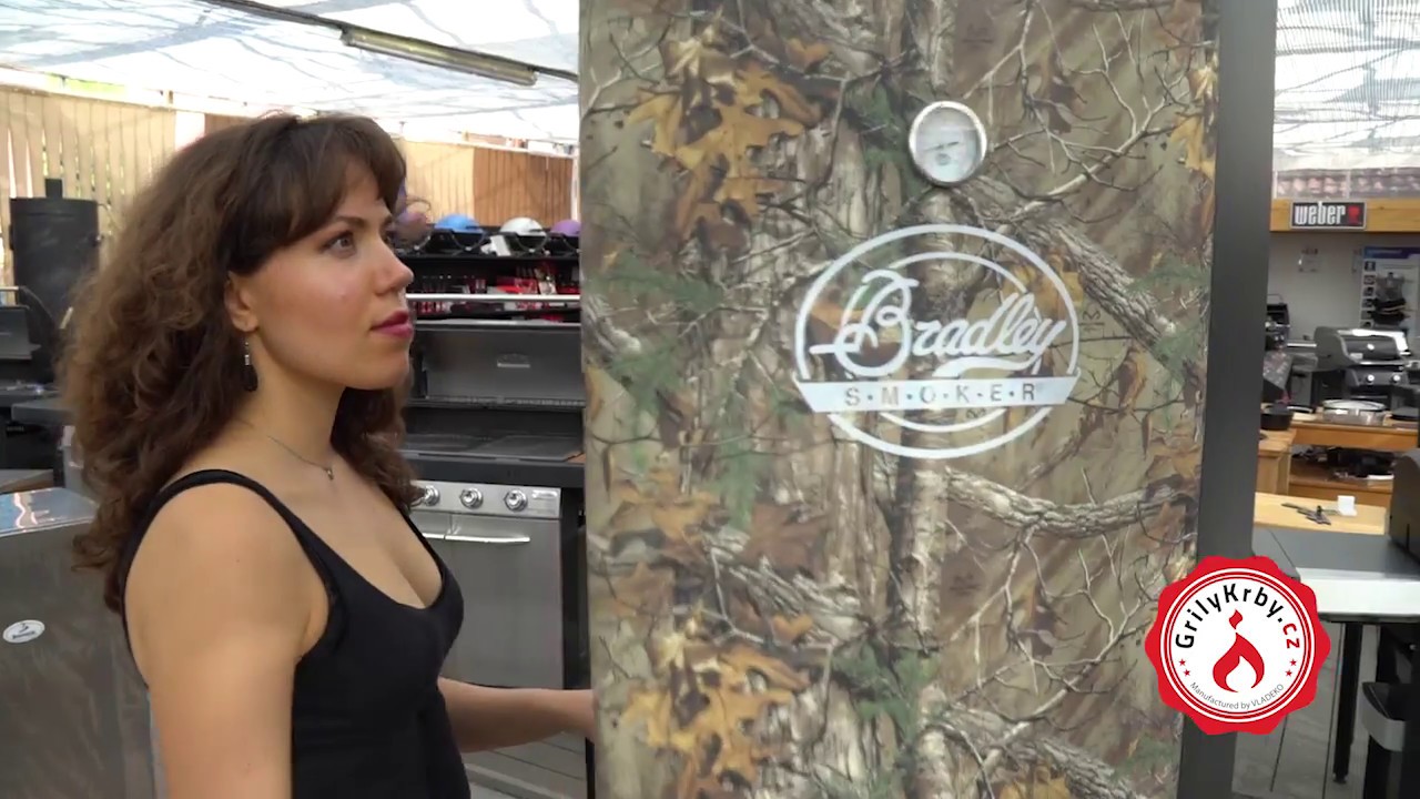 Elektrická udírna Bradley XL Camo Smoker 6 YouTube