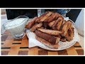 Вкуснейшие Ржаные гренки/сухарики к пиву с соусом рецепт