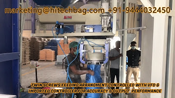 Powder bagging machine(Hi-Tech Twin Screw Feeder with gross weighing & bagging system)