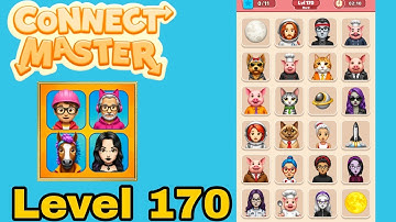 Connect master match puzzle level 170 solution walkthrough 