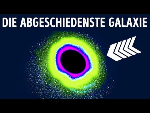 Video: Ein Schwarzes Loch Mit Einem Drei Galaxien Langen 