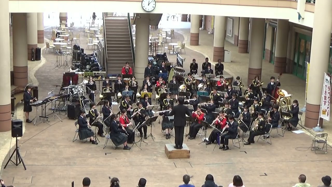 広島県警察音楽隊✚盈進中学高等学校音楽部（コンサートマーチ「アルセナール」）2026.03.08 警察フェスタ㏌福山