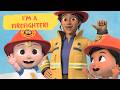 I’m a Firefighter Cocomelon 🚒 | Educational Read Aloud for Kids | Community Helpers Story 🌱