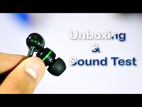 Soundmagic ES18s In-Ear Headphones Unboxing & Sound Test