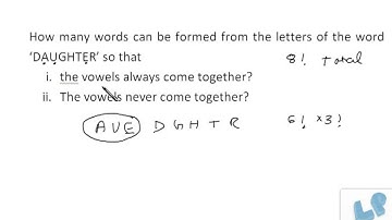 Permutation combination online video lectures Grade 11,12 high school students session-11