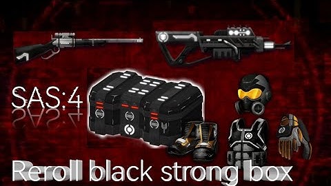 (づ￣ ³￣)づ SAS 4 Guide: Rerolling Black Box Gear (Faction Armory) working 2024 🤯