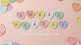 Sweet Hearts Candy Font screenshot 5