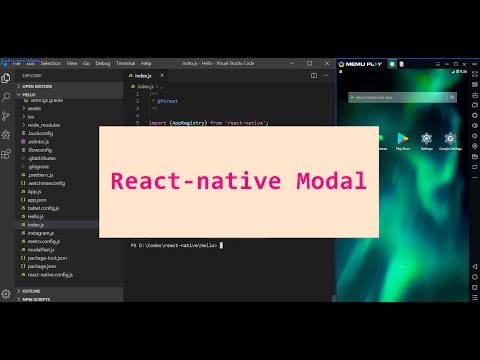 Modal in React-native