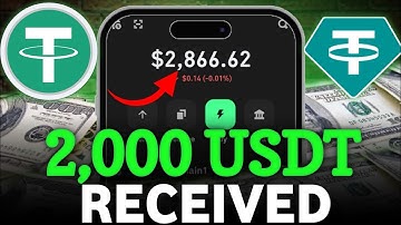 How to Mine Free USDT & Withdraw Instantly! (Usdt cloud Mining Simulation  App)