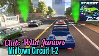 CarX Street Club Wild Juniors Midtown Circuit 1-2 Walkthrough