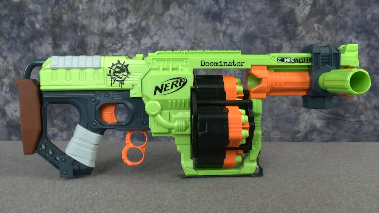 Nerf Strike Doominator Blaster from - YouTube