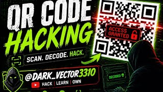 "QR Code Scan Kiya aur Hack Ho Gaya 😈""Never Scan Unknown QR Codes 💀 DarkVector""