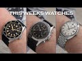 This Weeks Watches - 1940s Angelus, Omega Cosmic, Seiko SPB147J1, Hamilton 6BB & More! [Episode 51]