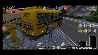 Novamente sendo motorista de ônibus escolar no proton bus simulator