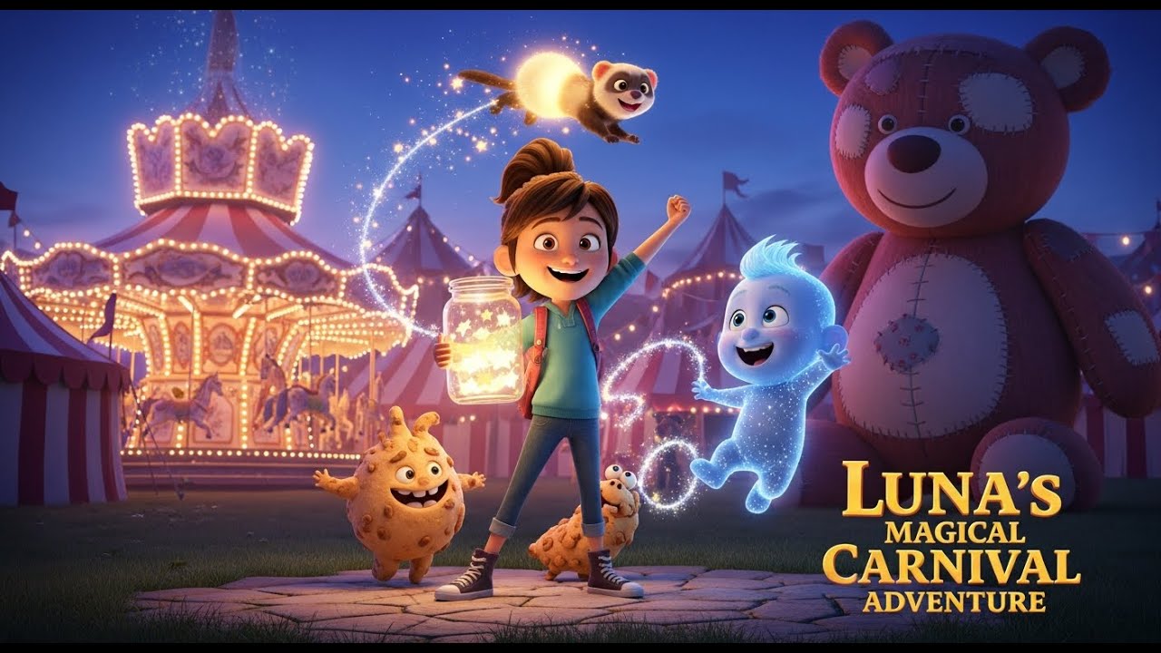 English story | Luna and Whispering Carniva | Kids Animation English | Moral Story | Bedtime Stories