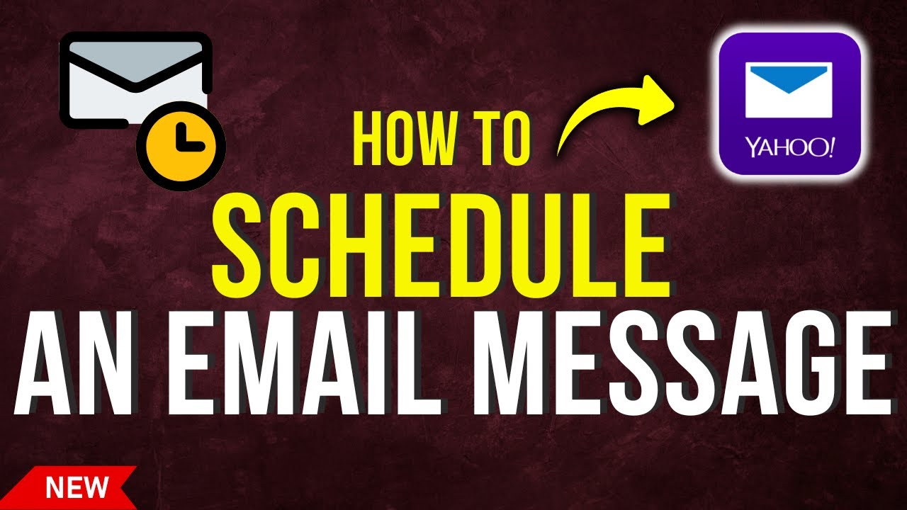 How to Schedule an Email in Yahoo Mail | Step-by-Step Tutorial