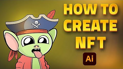 How to Make NFTS in Adobe Illustrator Step by Step - Crypto Art Tutorial