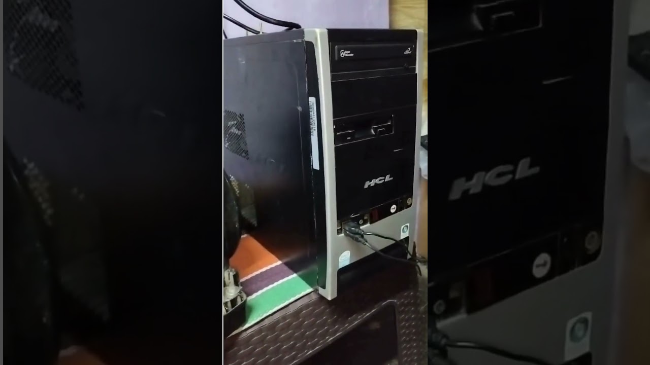 CRT PC SETUP  HCL CPU   WITH  N1996 MSI MOTHERBOARD 