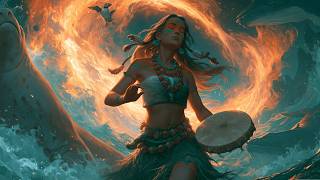 🌿 Deep Earth-Fire Shamanic Healing for Inner Balance | 432 Hz & 528 Hz