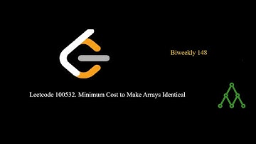 Leetcode 100532. Minimum Cost to Make Arrays Identical