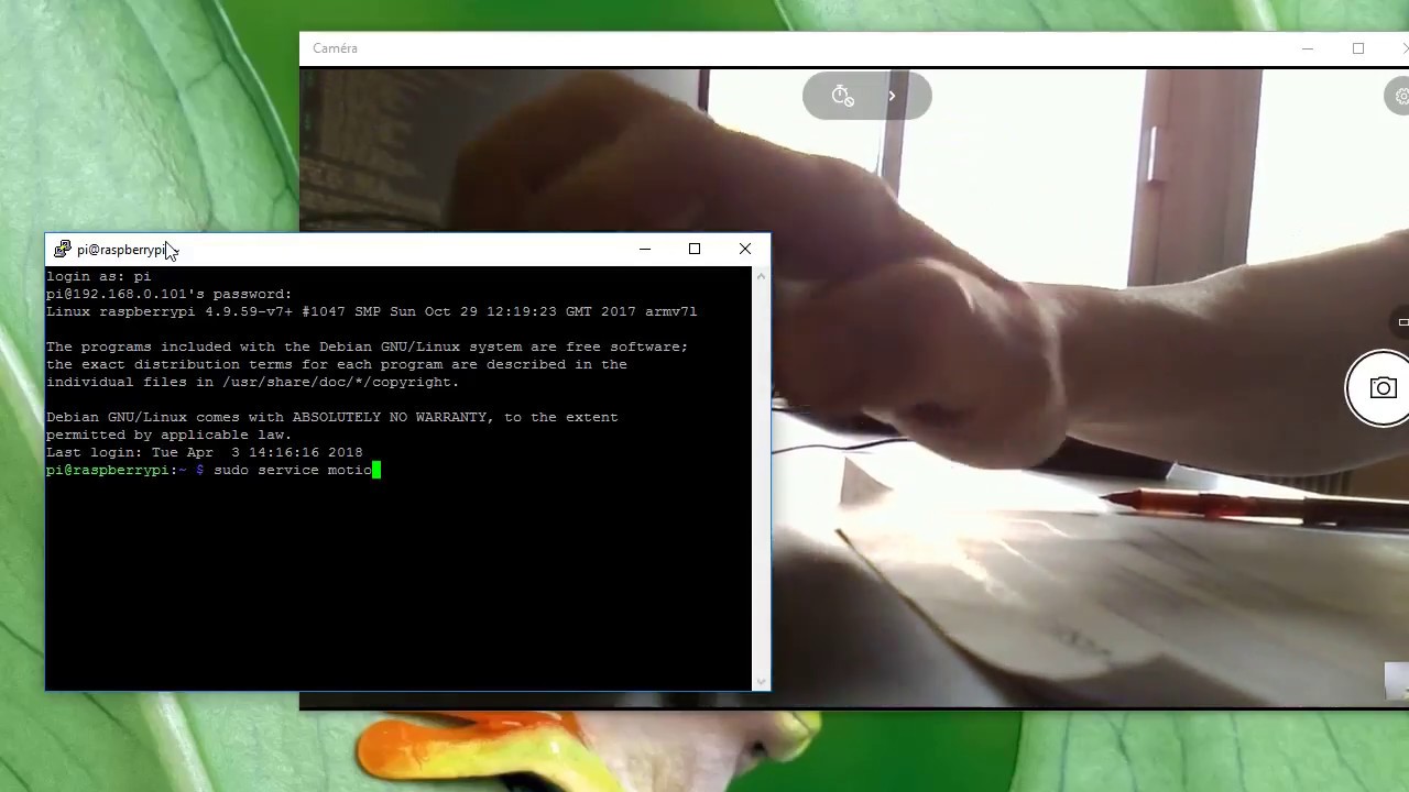 WebCam USB et PiCaméra en streaming avec Raspberry Pi et MOTION (1/3) -  YouTube