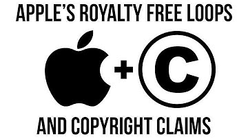 Apple Royalty Free Loops and Copyright Claims