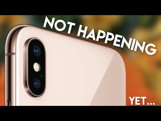 The Blush Gold iPhone X isn't happening - YouTube