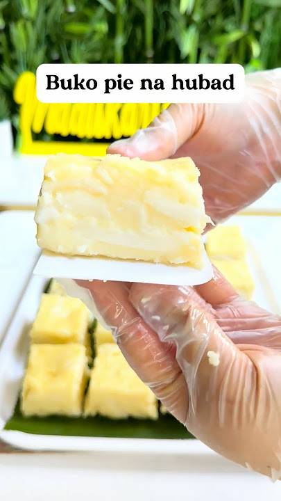 Buko pie na hubad  #recipe #cookingfood #food #cooking #filipinofood #coconut #bukopie
