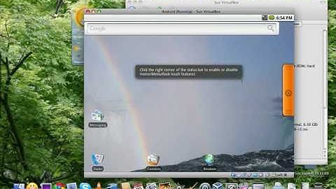 Testing Android 1.6 on PC.
