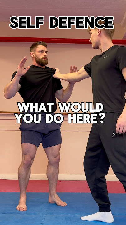 What would you do? #martialarts #selfdefense #karate #selfdefence