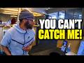 Man Escapes From The Police At The Bank After Scamming With Fake ID!
