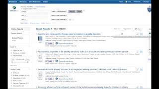 Introduction to PsycINFO