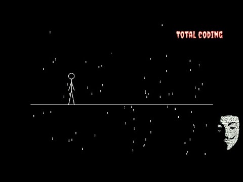 walking man in rain in computer graphics//c++ for beginners//#totalcoding #coding #graphics