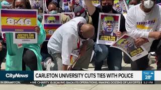 Carleton University cuts ties with police