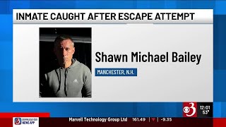 NH escaped inmate back in custody after turning himself in