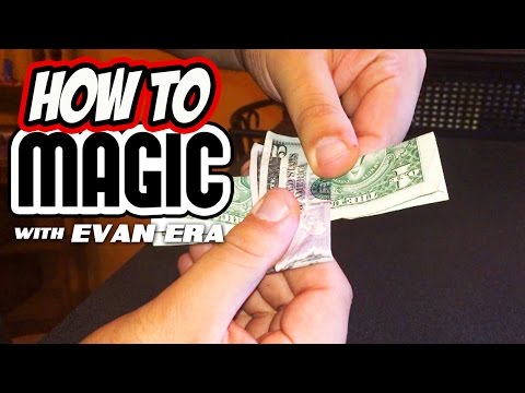 Learn 10 Magic Tricks With Money Bills