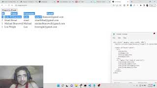 Angular 13 Export HTML5 Table to Excel (.XLSX) File and Download it Using xlsx Library in TypeScript