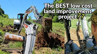 The BEST land improvement project that you can do on a budget!