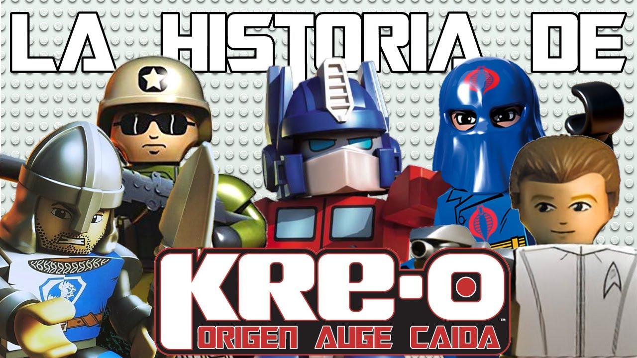 Kre-o: Cuando hasbro intento ser como lego