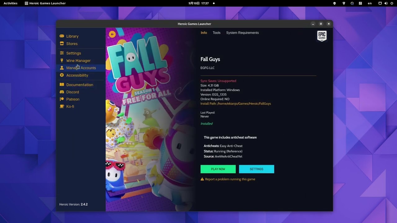 Install Fall Guys on Linux in Less than 4 Minutes