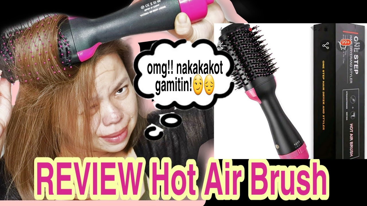 Trending REVIEW ONE STEP Hot hair brush How to use YouTube