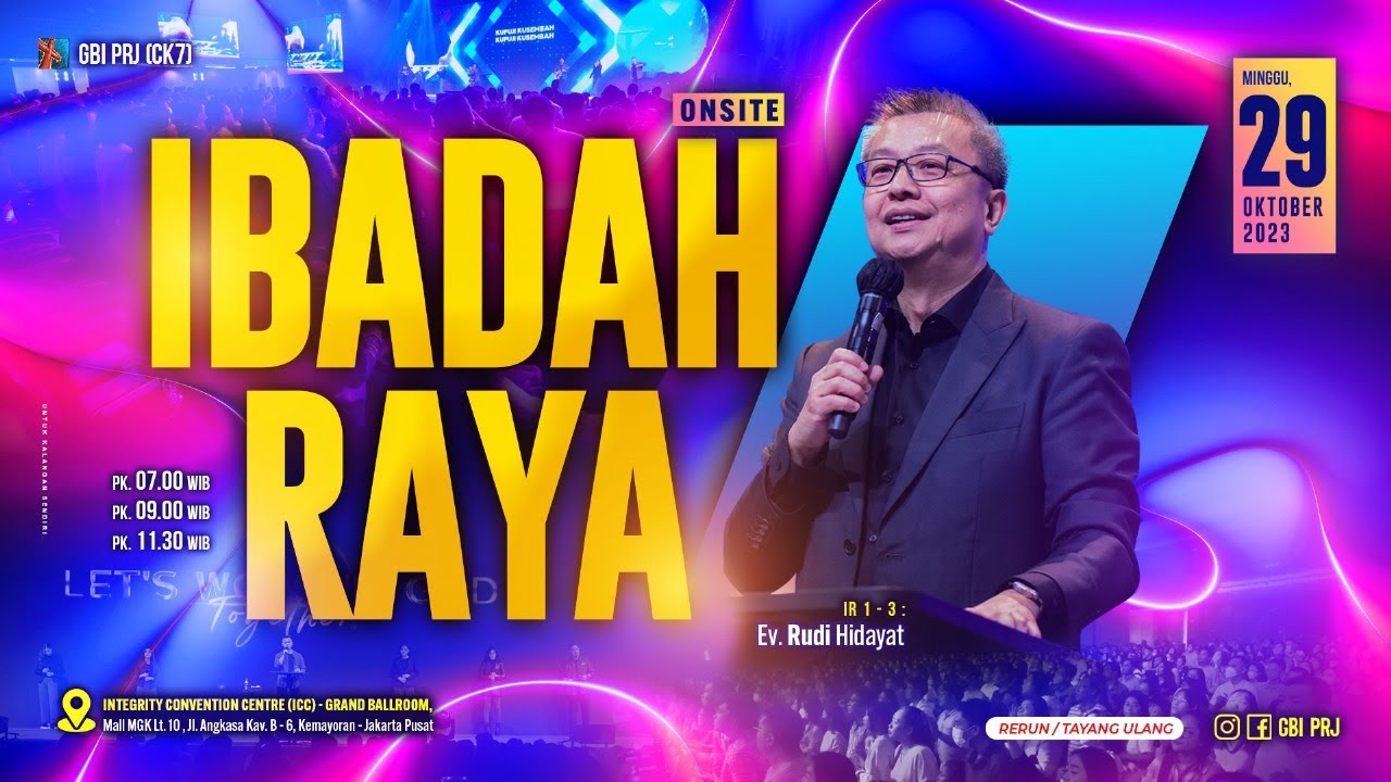 CARE - Ev. Rudi Hidayat - Onsite I - III 29 Oktober '23