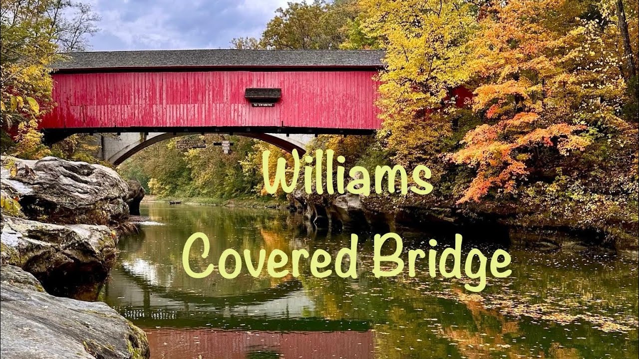 Williams Indiana Williams, Ind. Covered Bridge - YouTube