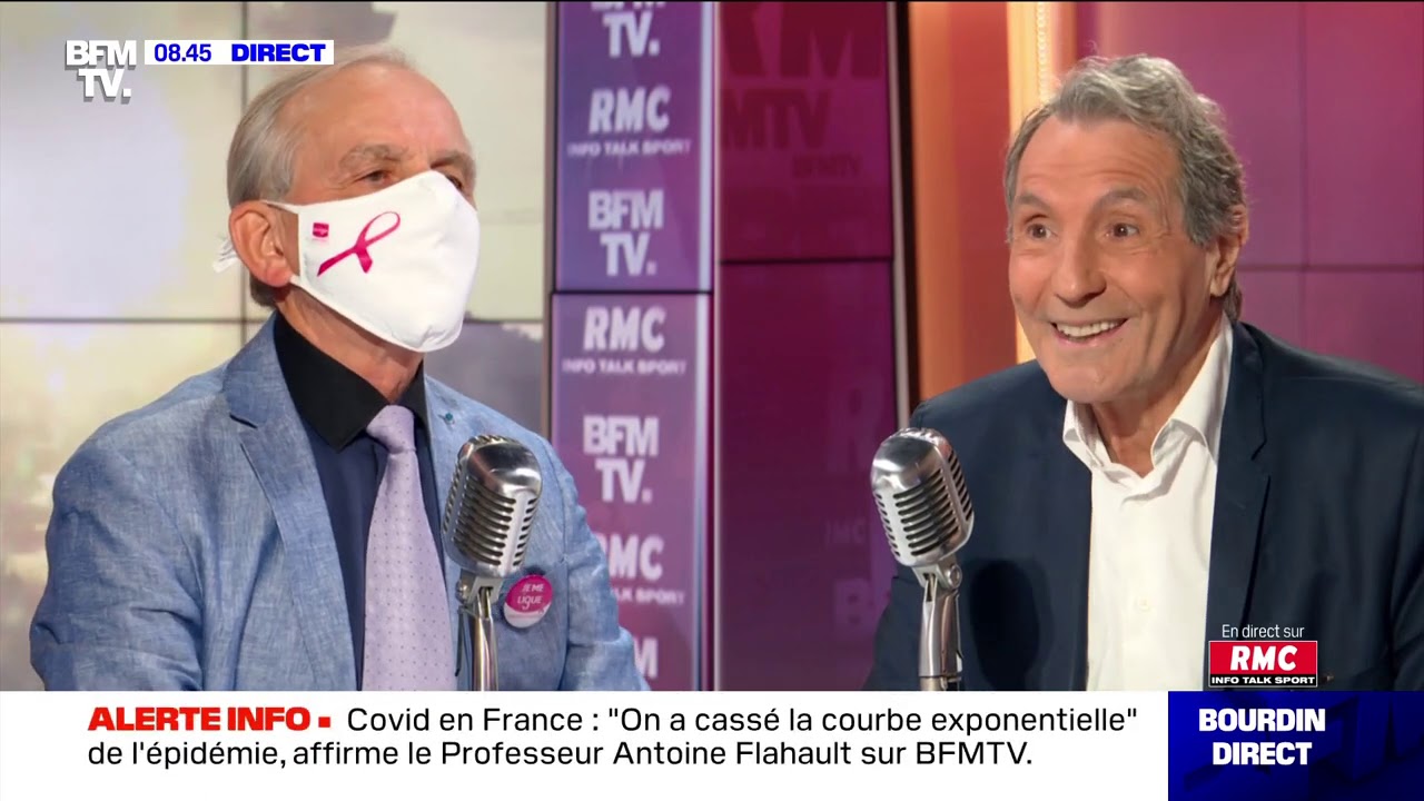 Axel Kahn face à Jean-Jacques Bourdin en direct - YouTube