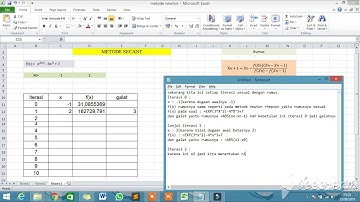 Metode Secant