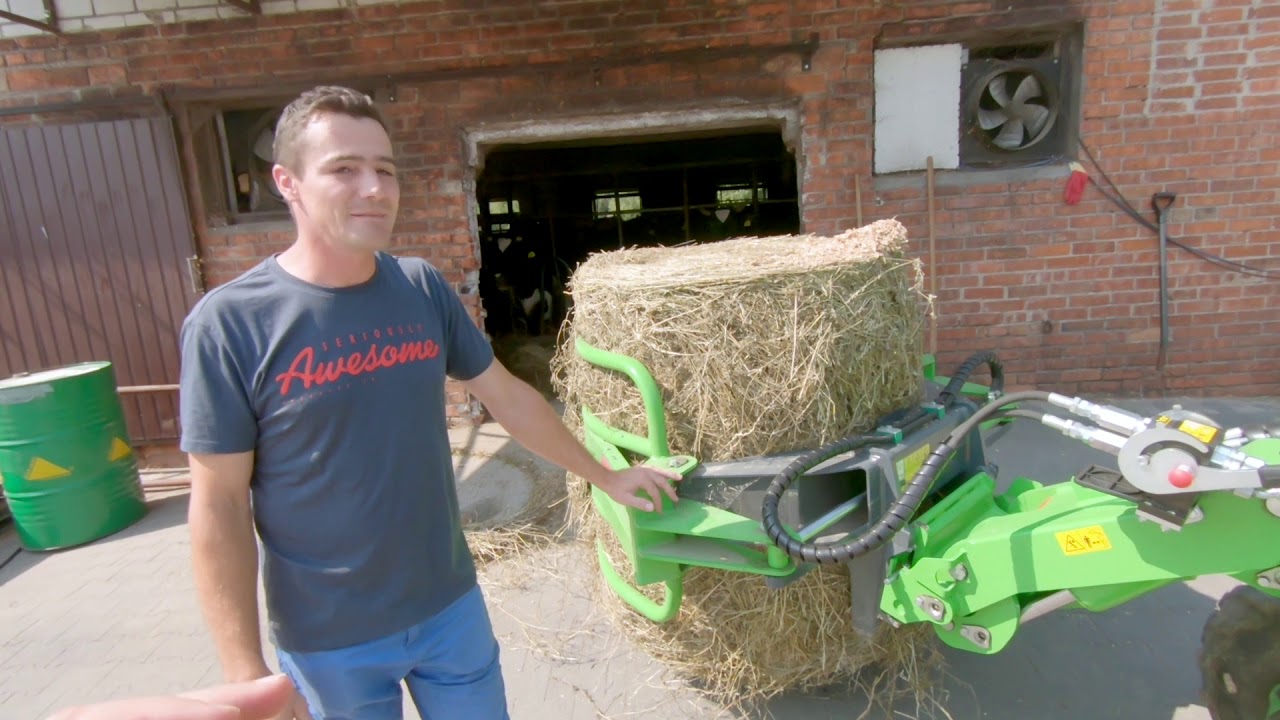 Ładowarka AVANT u Karola Raczyńskiego z programu Rolnik Szuka Żony - AVANT 745