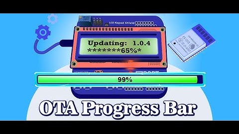 ESP32 Progress-bar during OTA upgrade