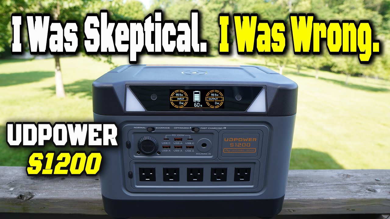 UDPOWER S1200: I Did NOT Expect this Power Station to be THIS Good.